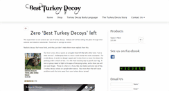 Desktop Screenshot of bestturkeydecoy.com